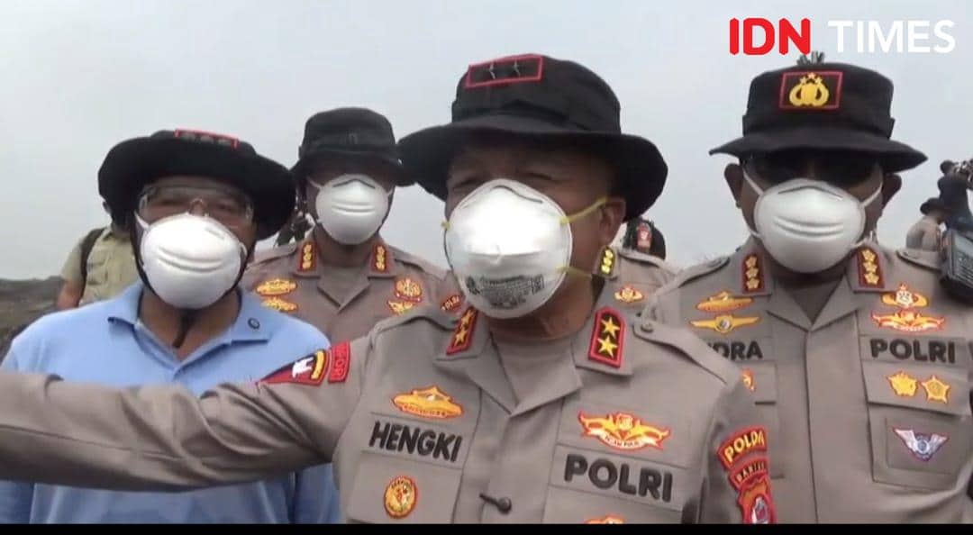 Tinjau Kebakaran TPA Jatiwaringin, Kapolda: Tidak Ada Kesengajaan