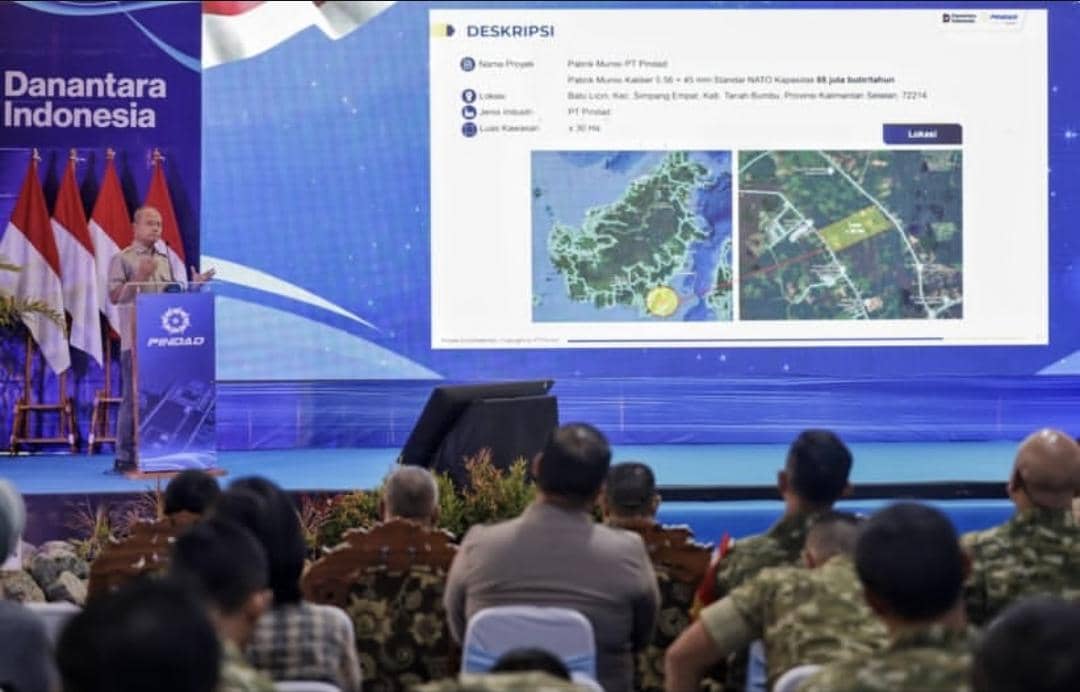 PT Pindad, amunisi, Menhan, Sjafrie Sjamsoeddin