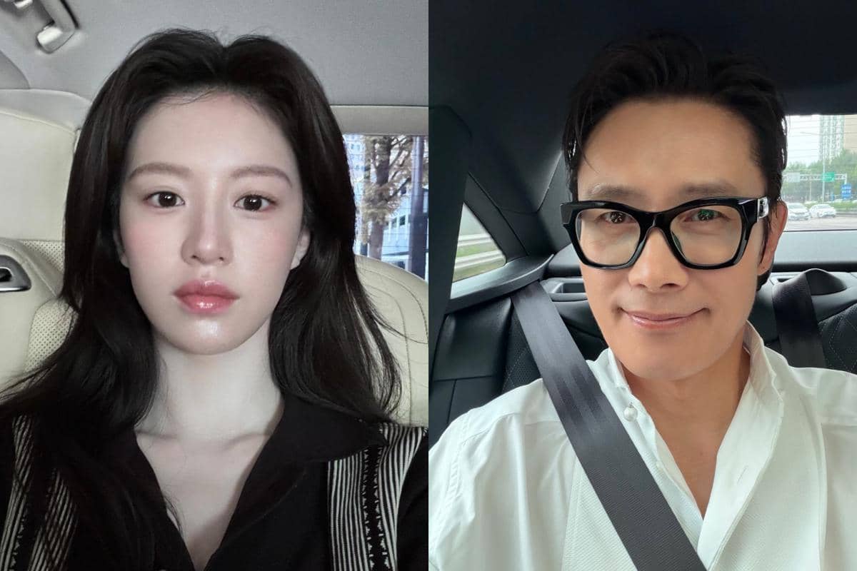 Kolase potret Go Youn Jung dan Lee Byung Hun yang membintangi Nambeol bersama dalam proyek drama Korea.