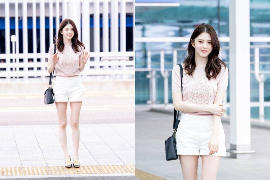 Airport Style Han So Hee ke Dior Fall Winter 2026/2027, ala Soft Girl!