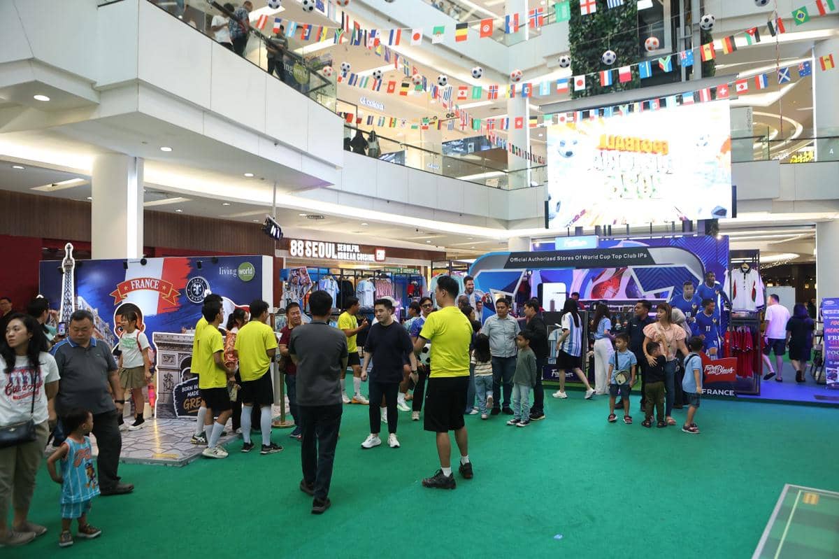 Football Euphoria 2026 Living World Mall Alam Sutera pada 11 Juni-12 Juli 2026 (dok. Living World Alam Sutera)