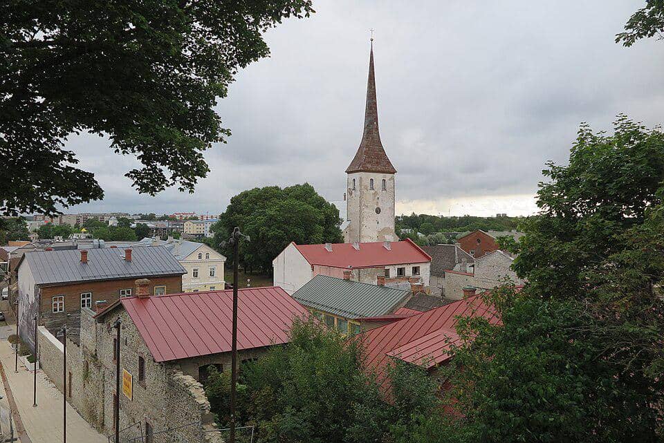 Kota Rakvere di Estonia