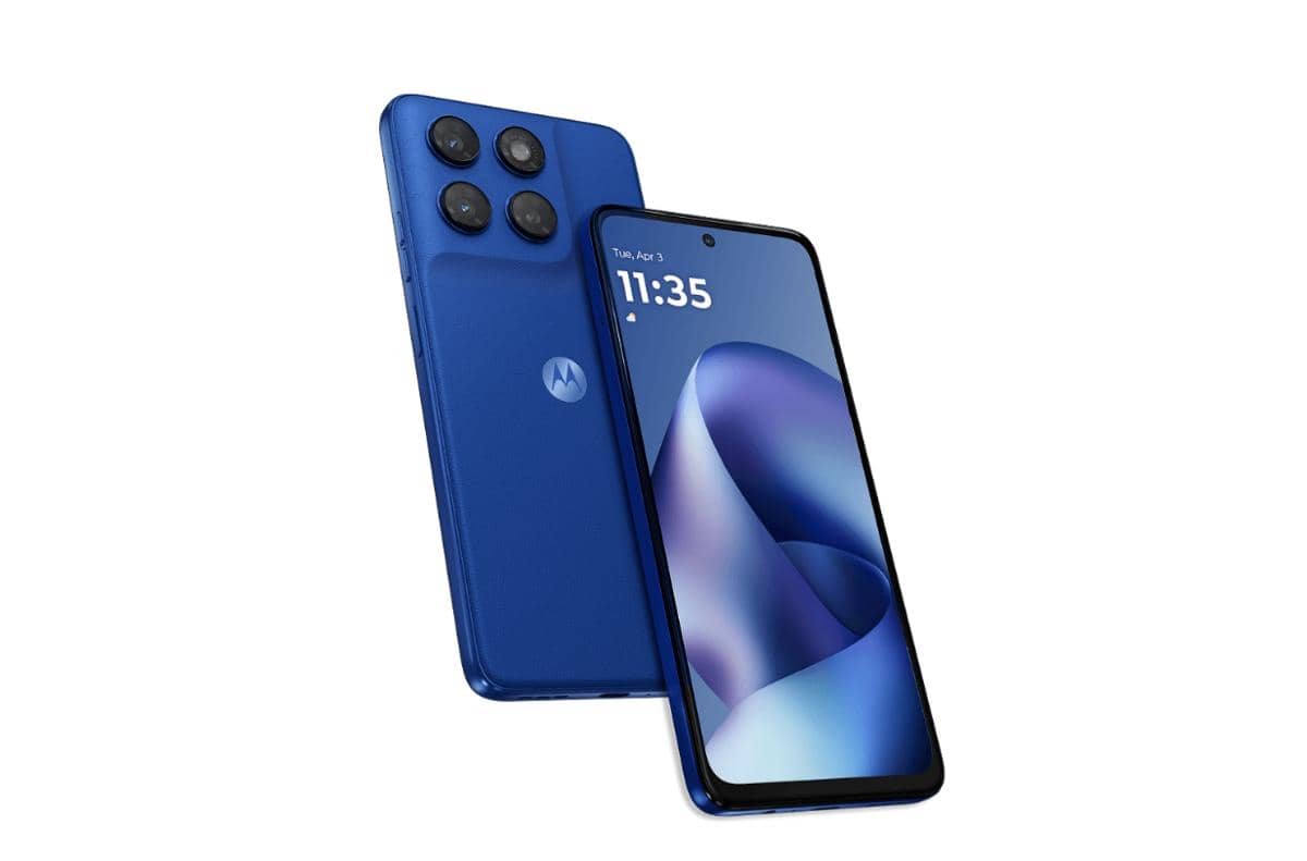 Motorola Moto G77 Power warna nautical blue