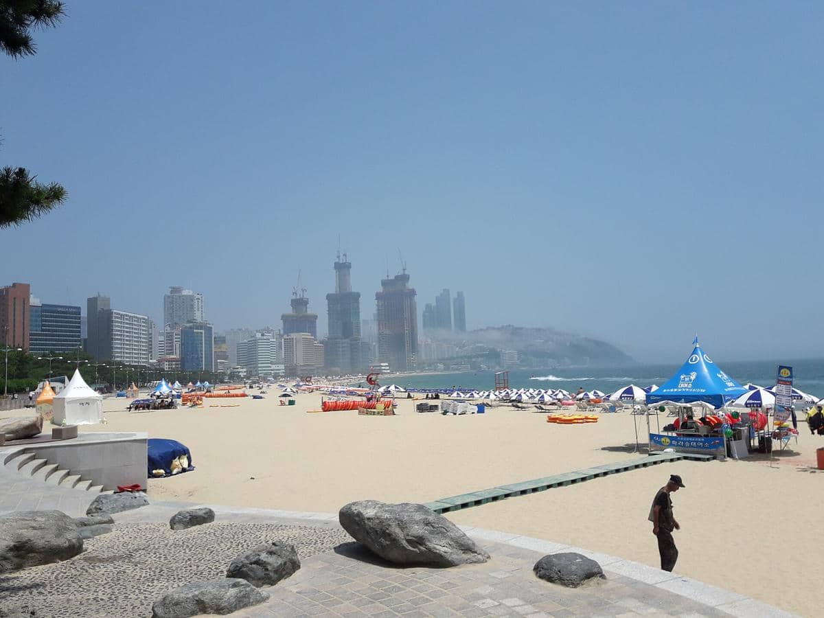 ilustrasi Pantai Haeundae