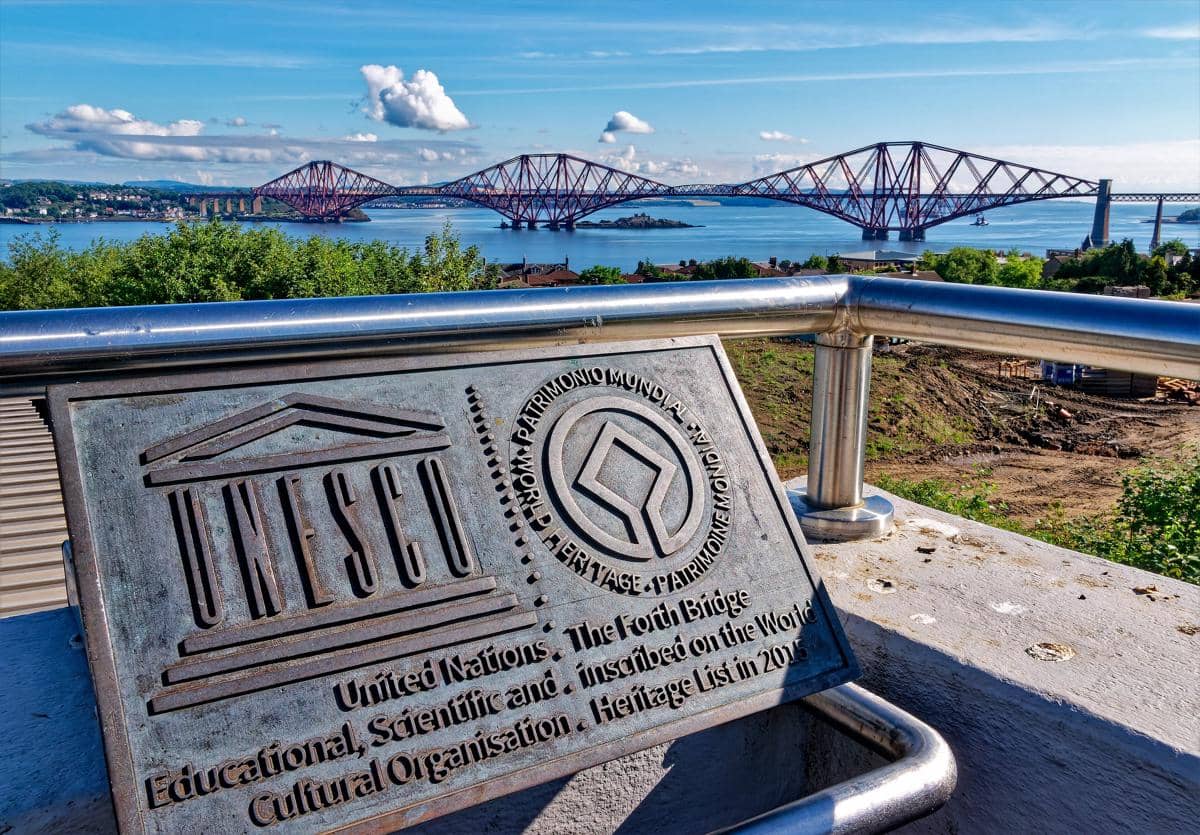 Forth Bridge diakui sebagai Situs Warisan Dunia UNESCO pada 2015