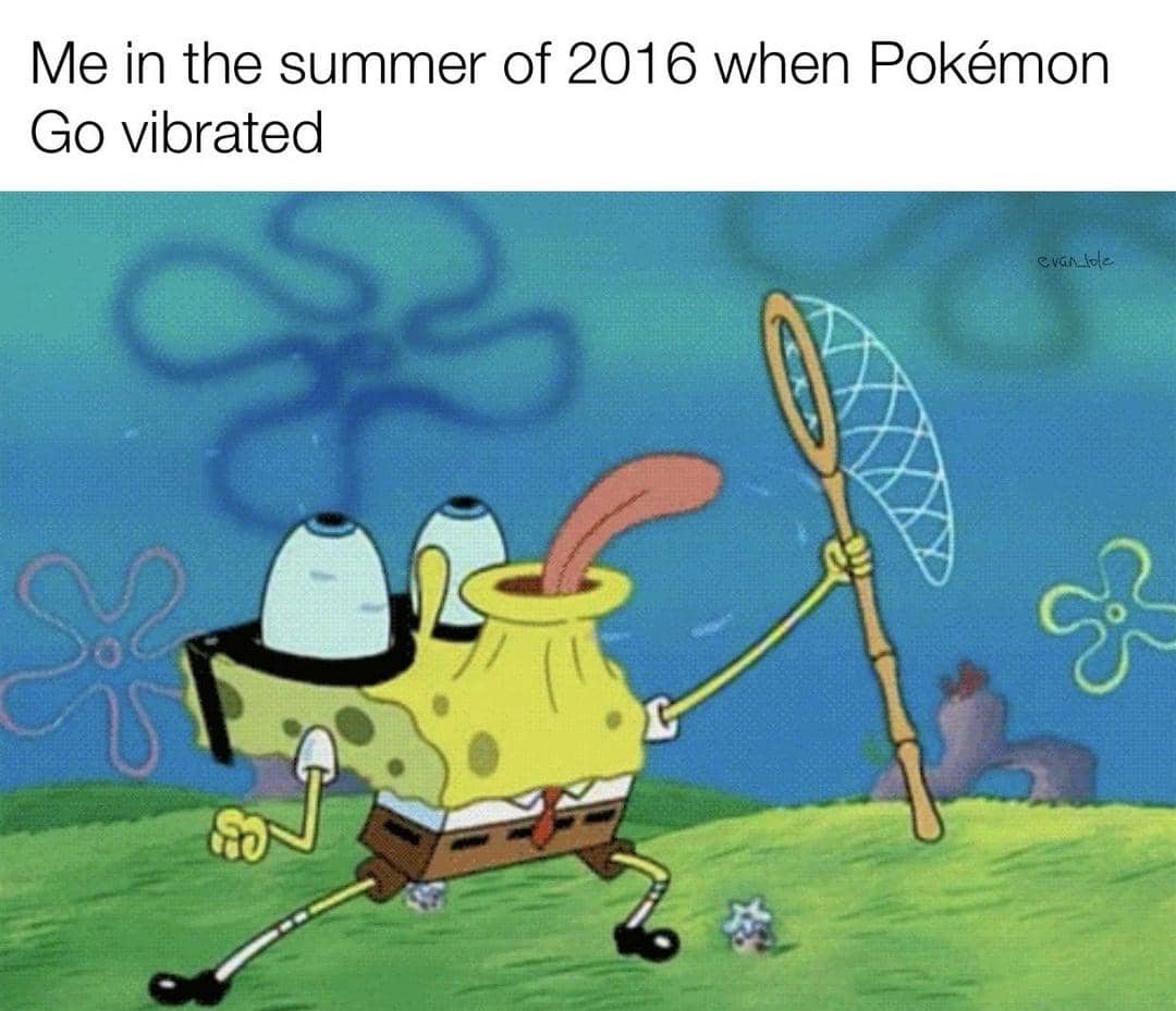 meme SpongeBob tentang nostalgia