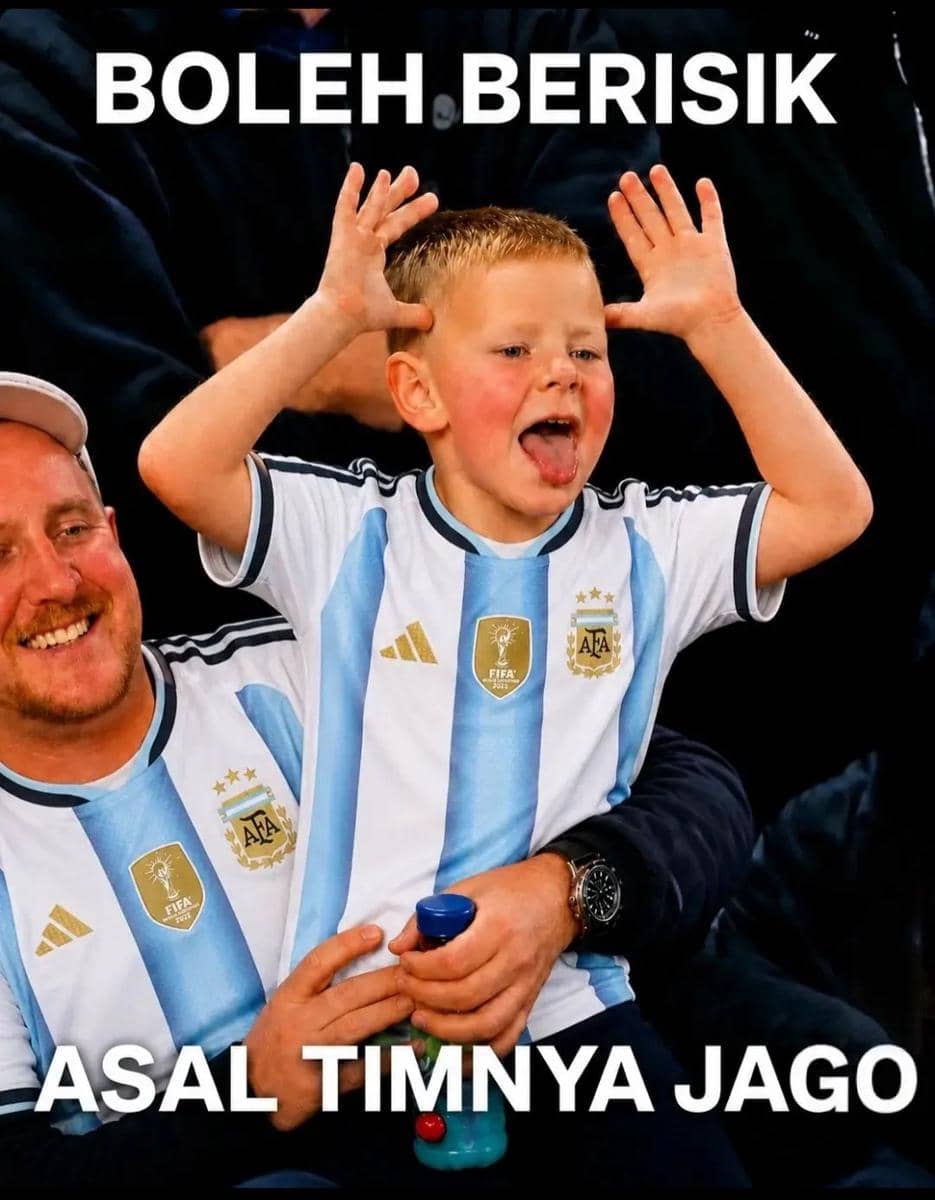 meme Argentina kalahkan Mesir