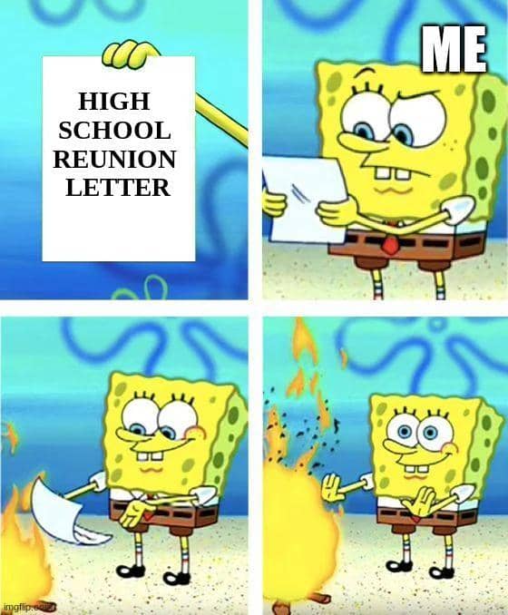 meme SpongeBob tentang nostalgia