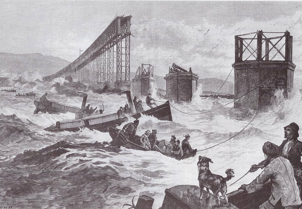 tragedi Tay Bridge menjadi awal lahirnya Forth Bridge