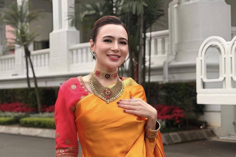7 Potret Wika Salim Tampil saat Kunjungan PM India di Istana Negara