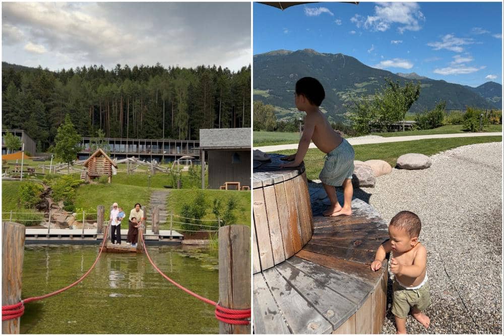 10 Potret Anak Nikita Willy Main di Desa Leogang, Austria, Seru!