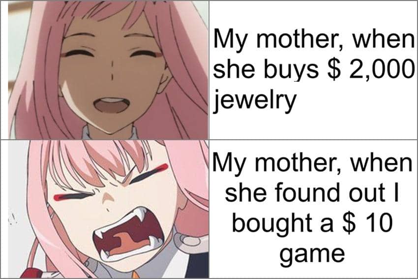 8 Meme Anime tentang Buang-Buang Uang, Habis buat Hobi