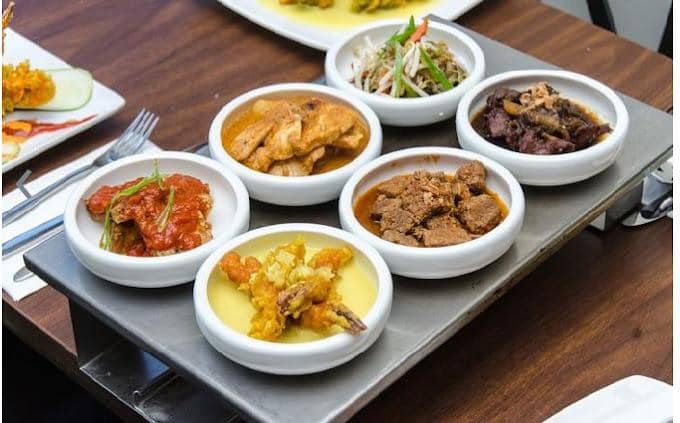 salah satu sajian di Java Indonesian Restaurant