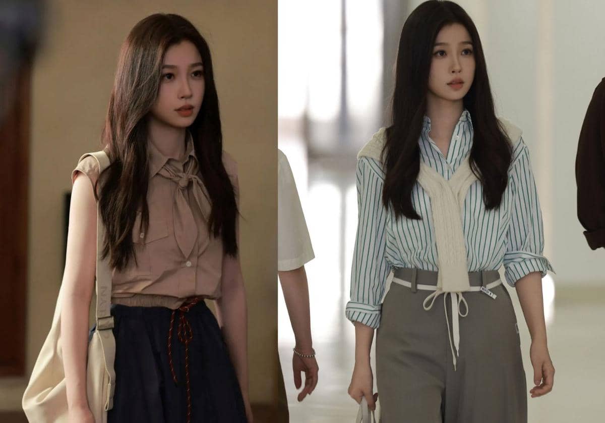 Ide OOTD Kantor Esther Yu di Drama Road to Success, Smart Casual!