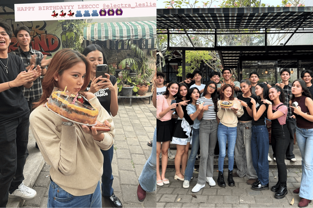 Potret Electra Leslie Rayain Ultahnya ke-18 bareng Cast Asmara Gen Z
