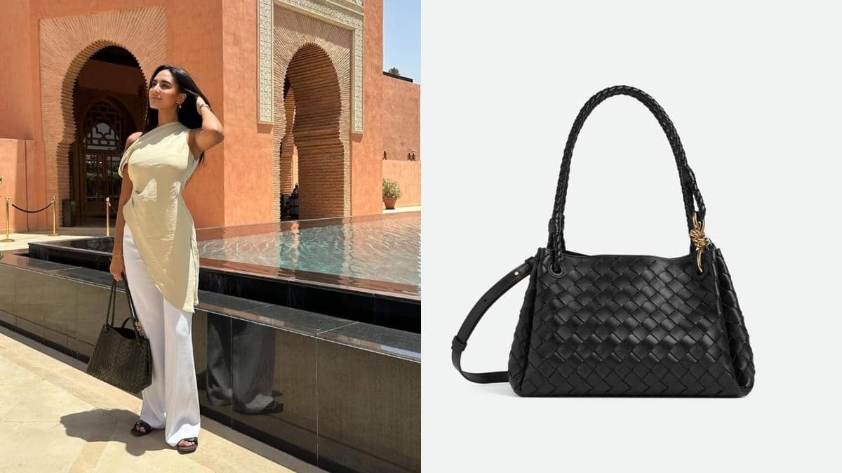 Koleksi tas branded Imane Khalad, istri Yassine Bounou. 