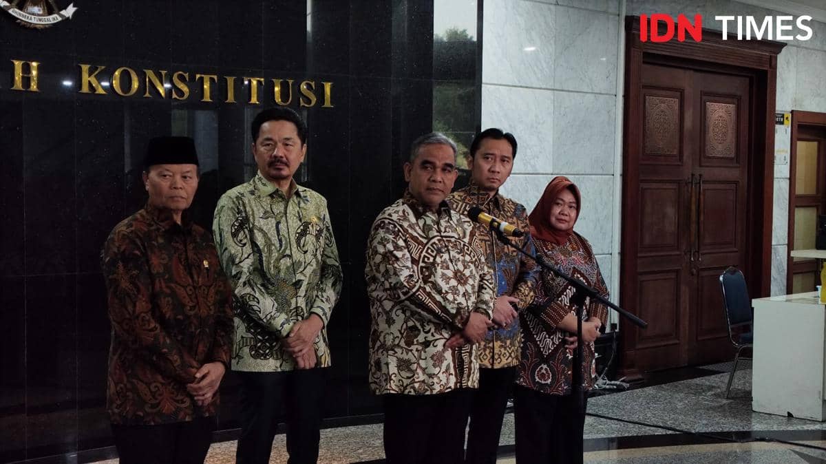 Temui MK, MPR Bantah Bahas Amandemen soal Pemakzulan Wapres-Pilkada