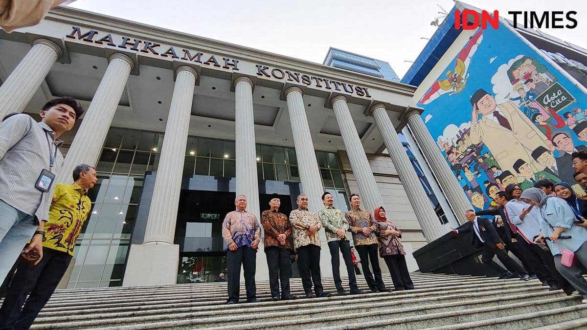Pimpinan MPR Temui Hakim MK Bahas Sidang Tahunan dan Amandemen UUD