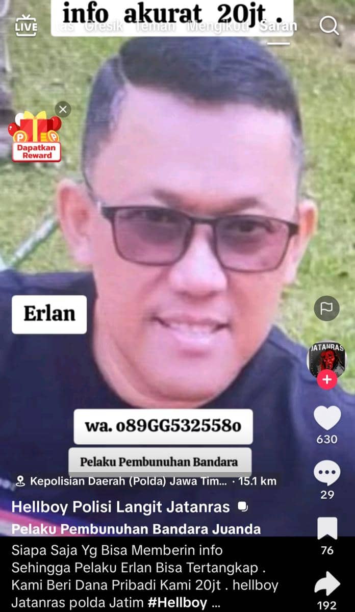 Polisi Buka Sayembara Rp20 Juta untuk Tangkap Pembunuh ASN Bangkalan?