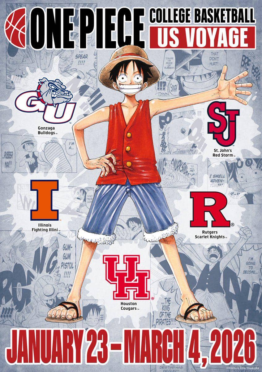 Kolaborasi One Piece di Event Olahraga