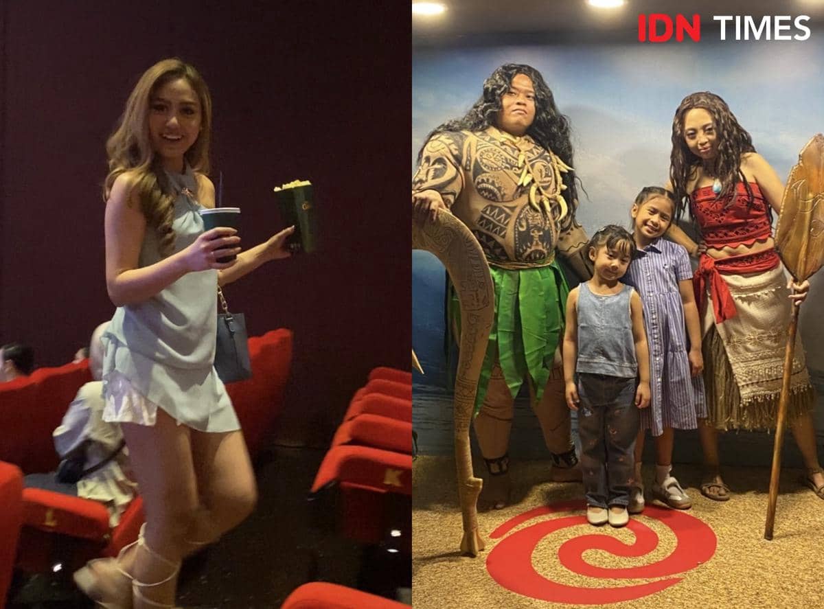 9 Potret Artis di Special Screening Moana Live-Action Jakarta