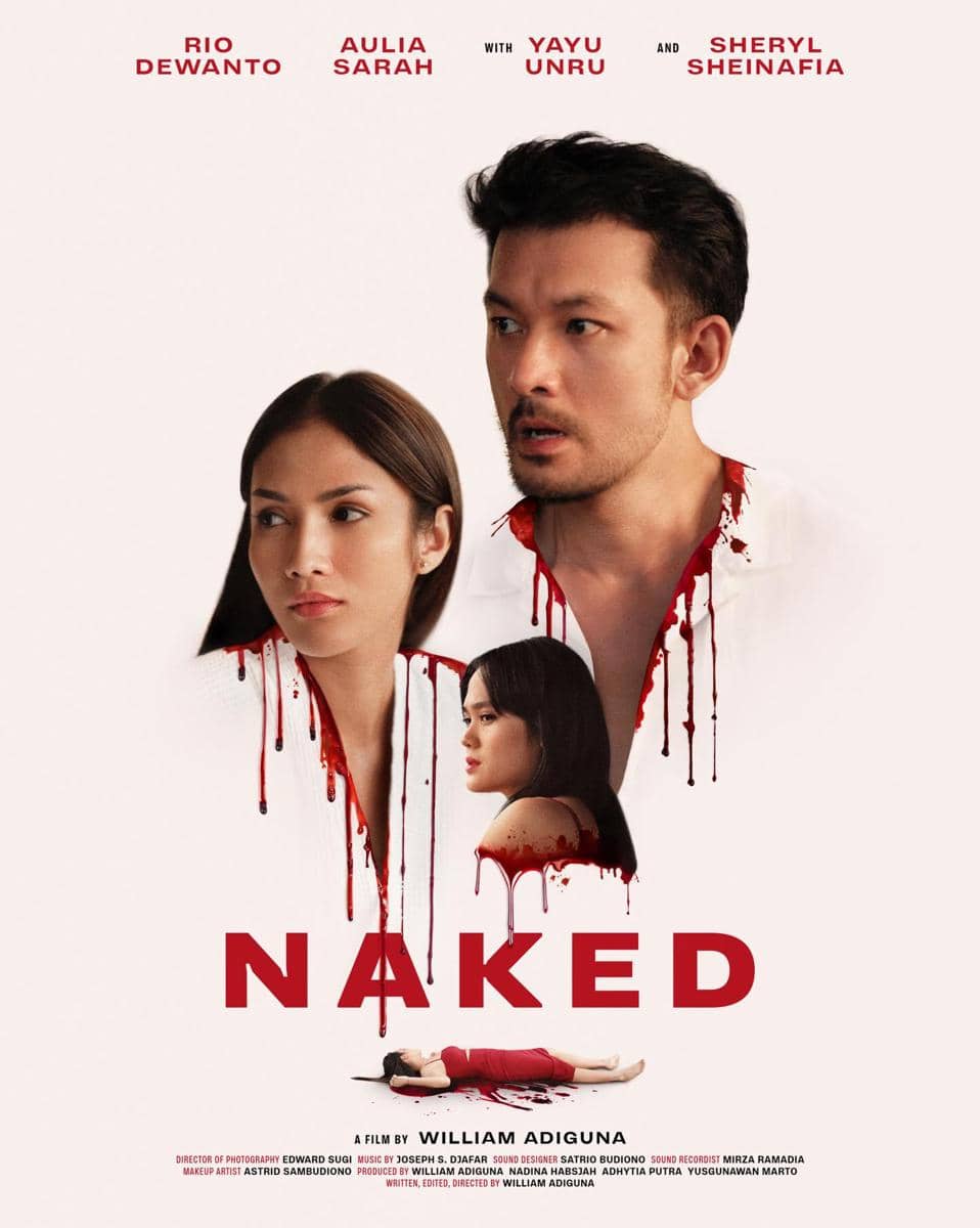 Poster film pendek Naked yang dibintangi Rio Dewanto dan Aulia Sarah (instagram.com/naked_shortfilm)