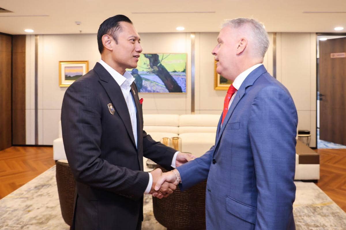 Dubes Kanada Pamit, AHY Bahas Kelanjutan Kemitraan Strategis RI-Kanada