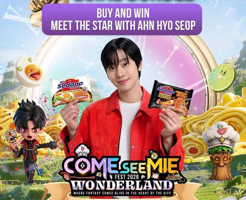 Cara Ikut Meet The Star with Ahn Hyo Seop di Bandung 2026