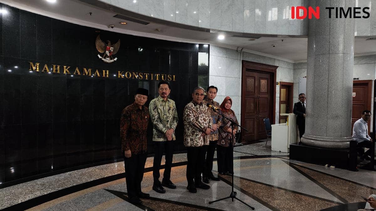 Pimpinan MPR Temui Hakim MK Bahas Sidang Tahunan dan Amandemen UUD