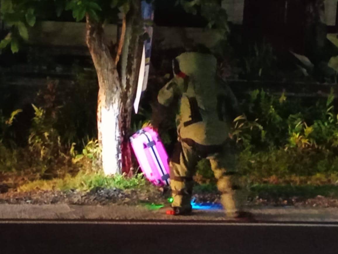 Heboh Koper Pink di Tabanan, Gegana Turun Tangan Malam Hari