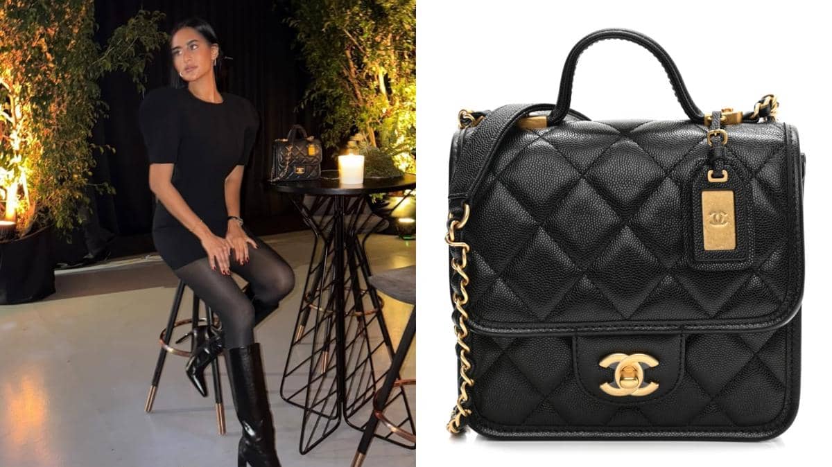 Koleksi tas branded Imane Khalad, istri Yassine Bounou. 