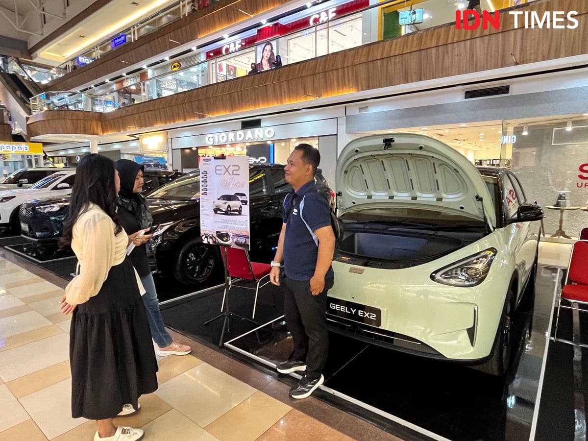 Penjualan Mobil Listrik Geely Meningkat, EX2 Jadi Primadona di Jateng