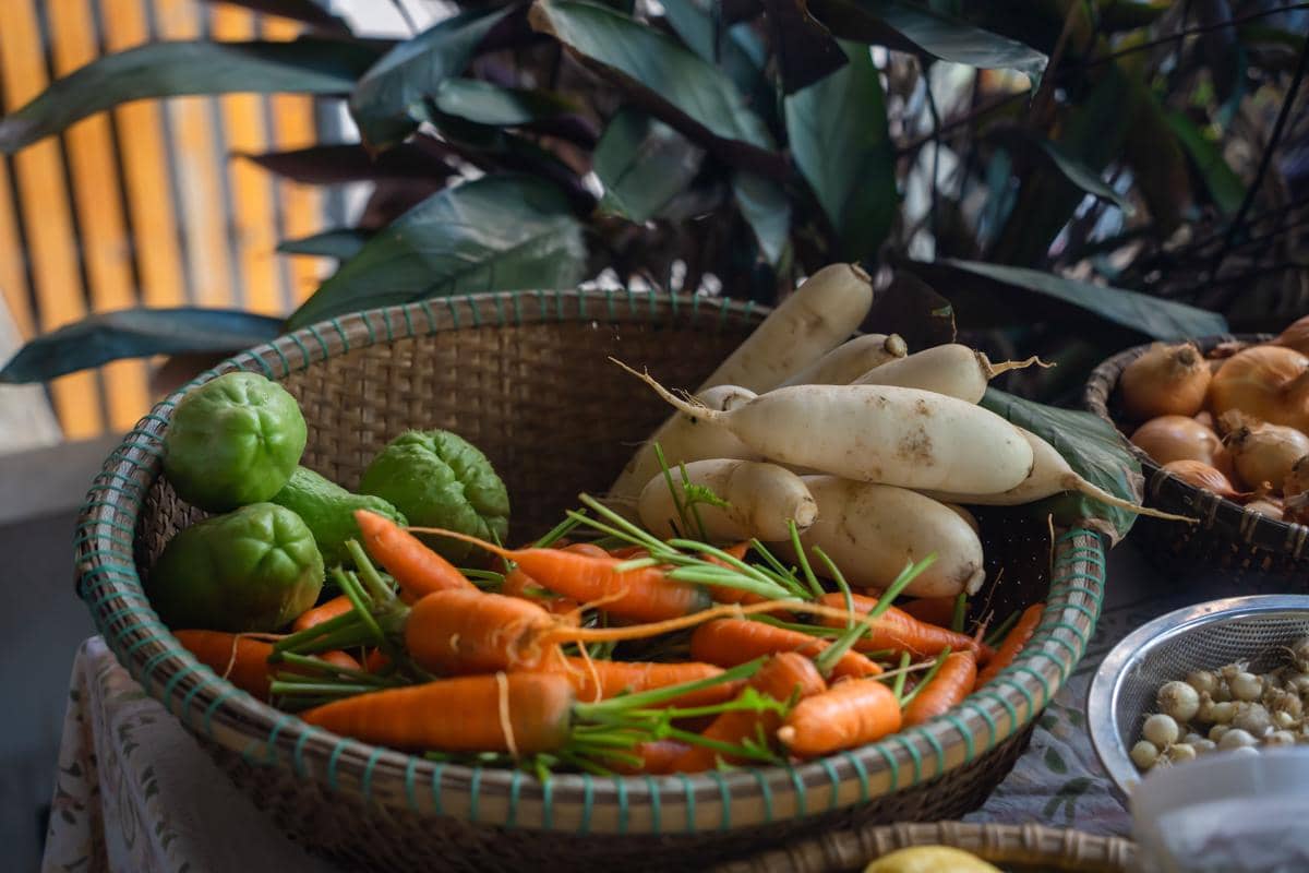 ilustrasi bahan membuat sayur asem