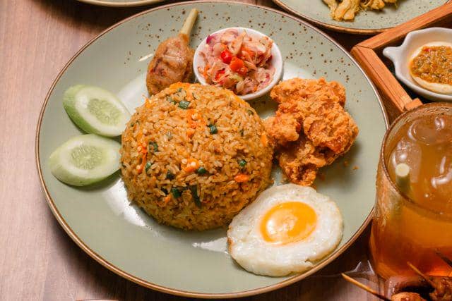 Potret nasi goreng