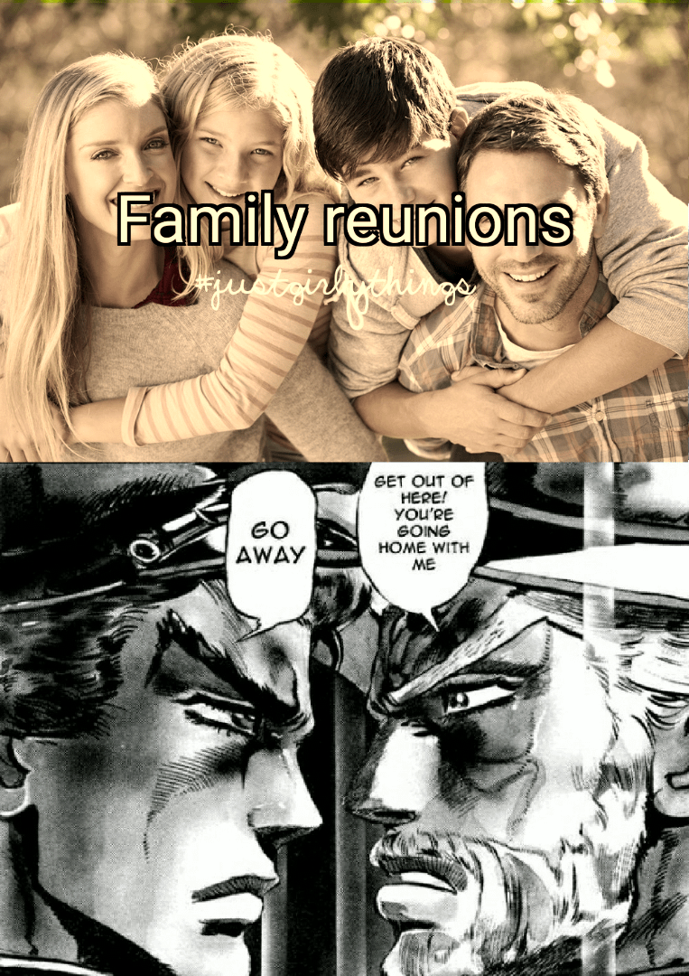 meme anime tentang reuni