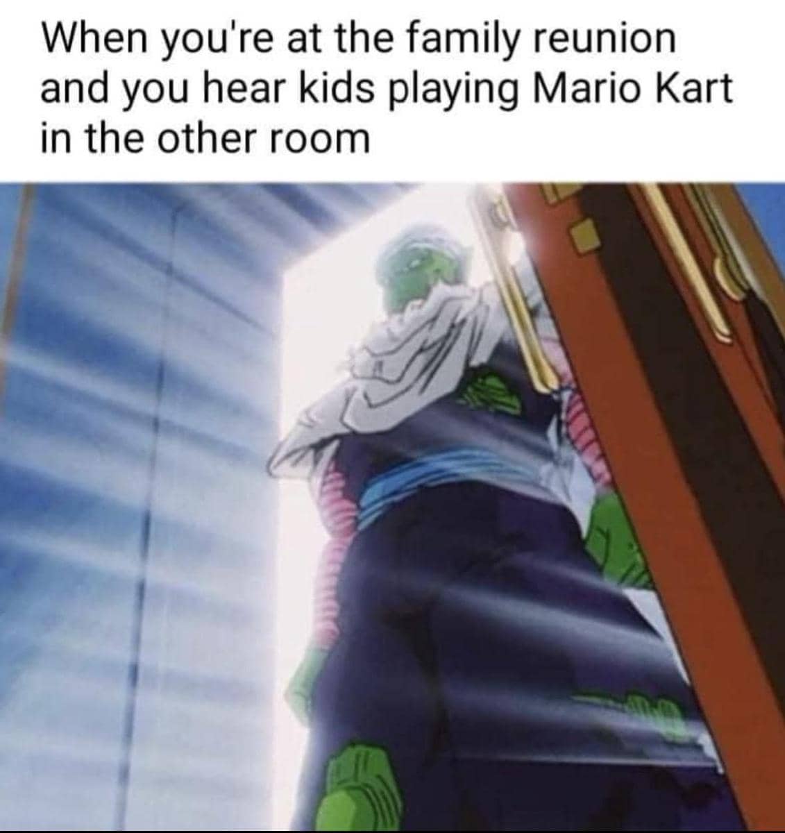 meme anime tentang reuni