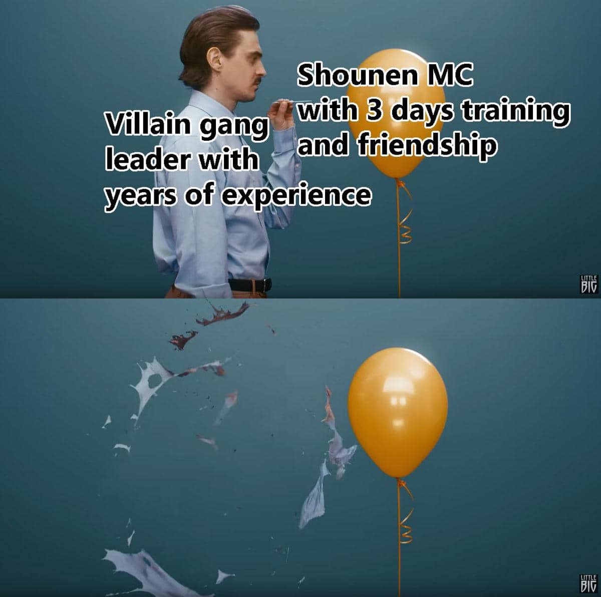 meme anime tentang arc latihan