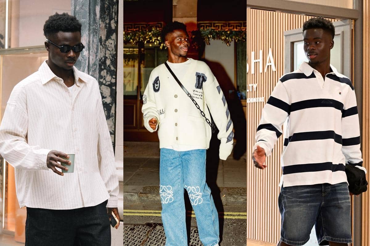 7 Mix And Match Outfit ala Bukayo Saka, Pemain Timnas Inggris