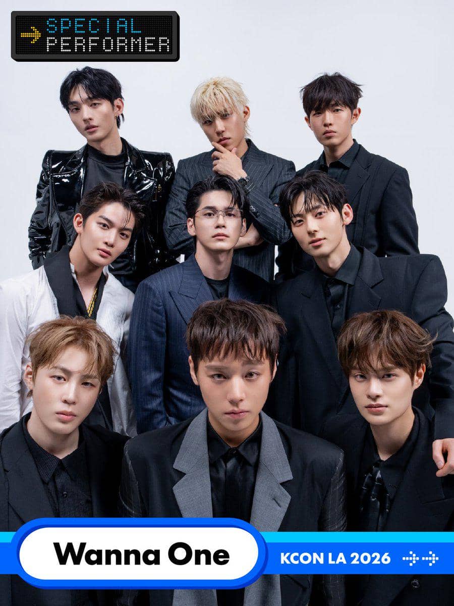 Poster Wanna One di KCON LA 2026