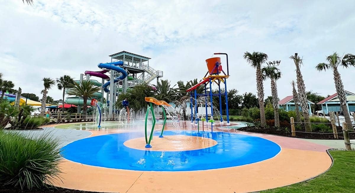 ilustrasi splash pads
