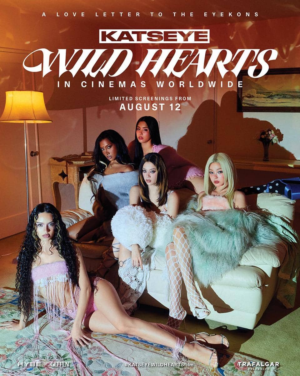 poster film dokumenter KATSEYE: WILD HEARTS
