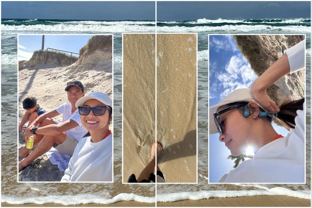 10 Potret Keluarga Rini Yulianti Liburan di Gold Coast, Australia!
