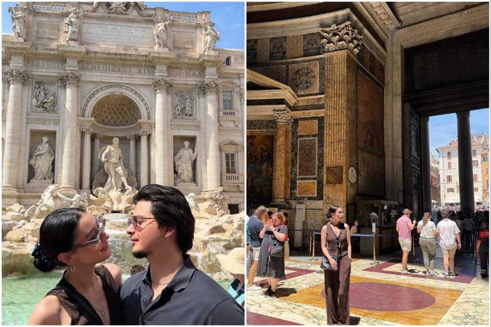 10 Potret Natasha Ryder Liburan di Kota Roma, Romantis bareng Pacar!