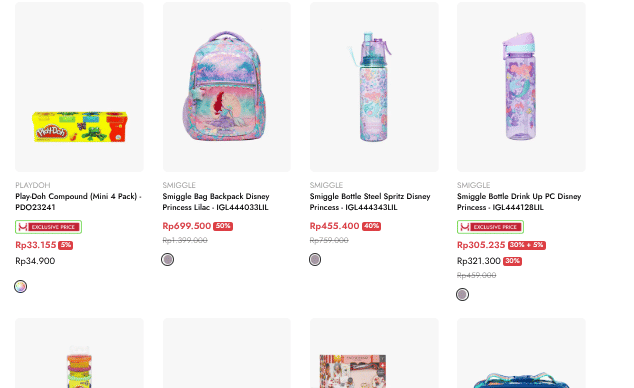 Promo Back to School MAPCLUB