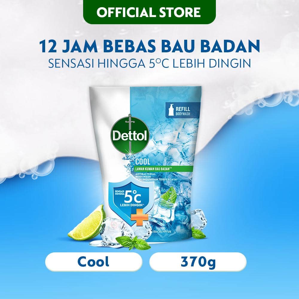 Dettol Body Wash Anti Bakteri Cool