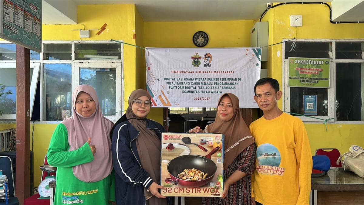 Bantu UMKM Pesisir Go Digital, Unhas Luncurkan Program Sea-to-Table