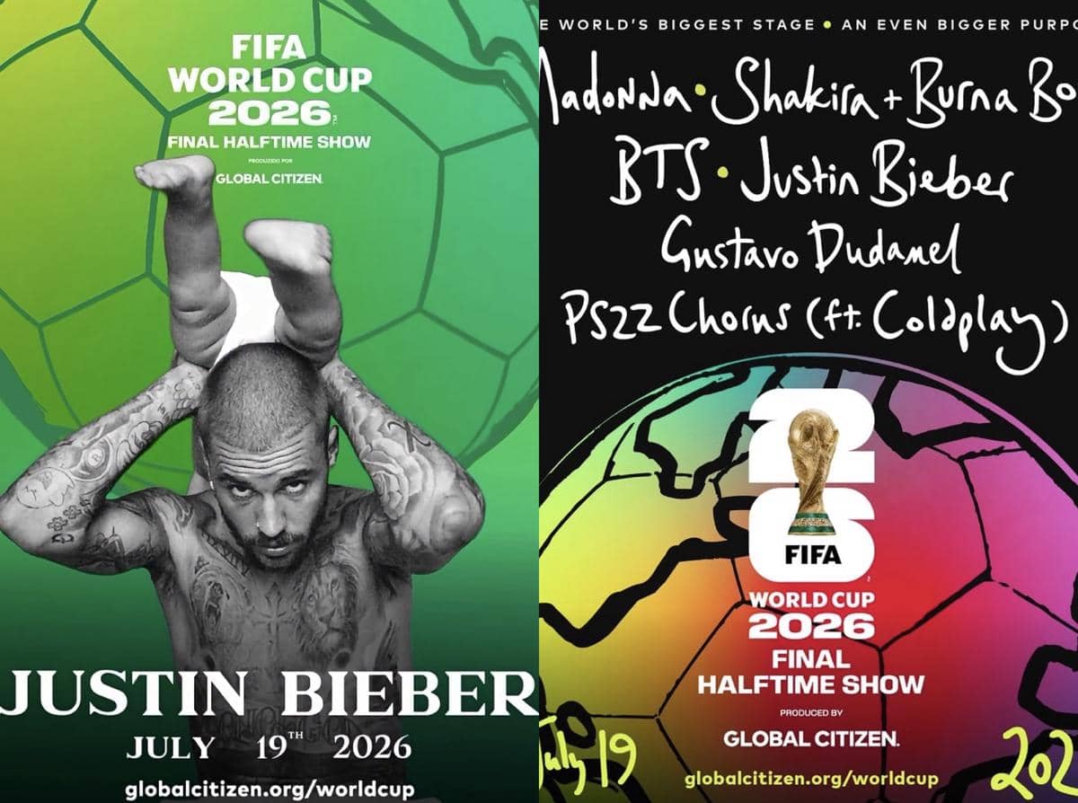 Justin Bieber Join Co-Headliner Halftime Show Final Piala Dunia 2026