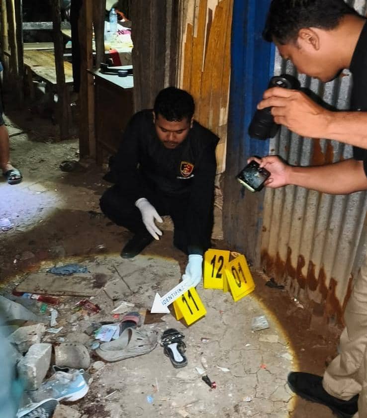 Tersinggung Uang Kembalian Dipakai Beli Rokok, Pria di Makassar Ditikam hingga Tewas. (Dok. Polsek Manggala)