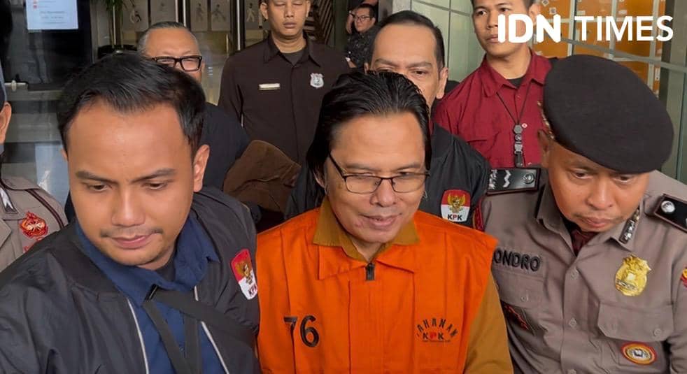 Eks Sekjen MPR Ma'ruf Cahyono Ditahan KPK