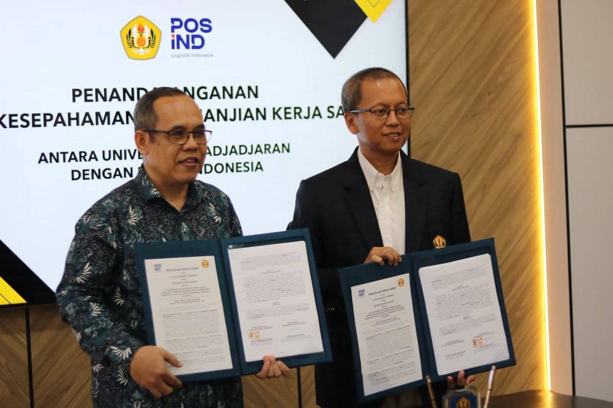 Pos Indonesia Gandeng Unpad, Alumni Kini Lebih Mudah Urus Ijazah